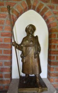 Bronzefigur des Hl. Evermarus im Heiligenhäusichen